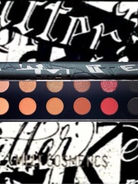 MELT Cosmetics Dark Matter Matte & Metallic Shade Cruelty Free Eyeshadow Palette